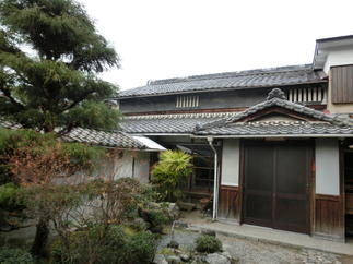 趣きのある外観。