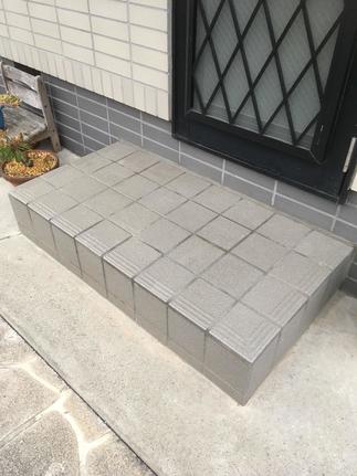 勝手口アプローチ