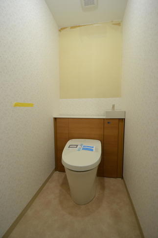 トイレにはリフォレを設置しました。