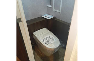 毎日使う場所だからこそ心地よく！経年変化が気になっていたトイレを大容量収納でスッキリ清潔感あふれる空間へ