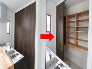 キッチン背面収納