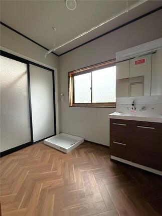 洗面所改修工事