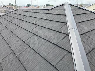 屋根工事後