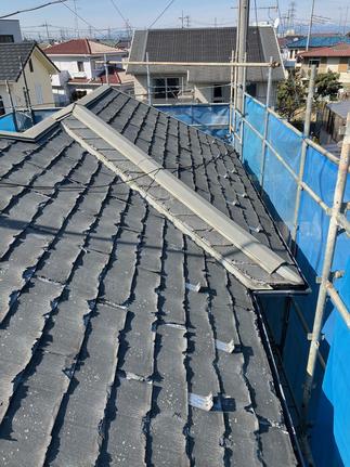 屋根（工事前）