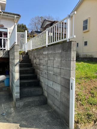 外階段（工事前）