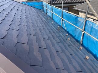 屋根塗装工事後