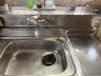 キッチン水栓交換