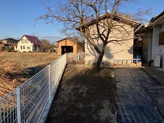 境界フェンス　工事後