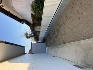 境界フェンス　工事後