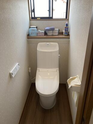 ２階トイレ水漏れ・・・トイレリフォームしました！