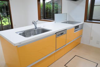 対面式キッチンへ