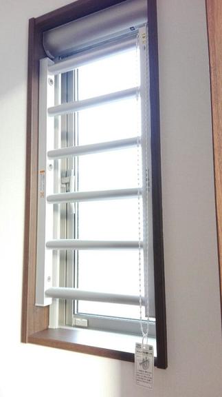 室内側にも面格子が付けられます