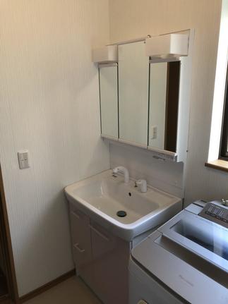 収納上手な洗面オフト　AFTER