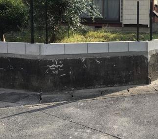 フェンス設置前