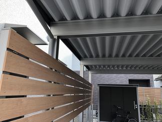 カーポート側面　AFTER