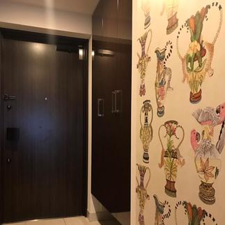 廊下のクロス１