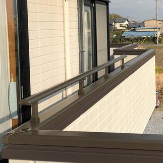 ベランダ手摺り　AFTER