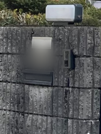 BEFORE　表札＆ポスト