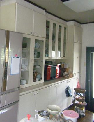 キッチン収納部（収納ビフォー　施工前）
