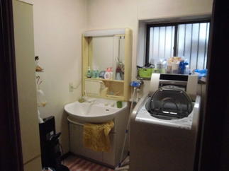 洗面台　ビフォー(施工前)