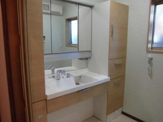 洗面台　アフター(施工後)