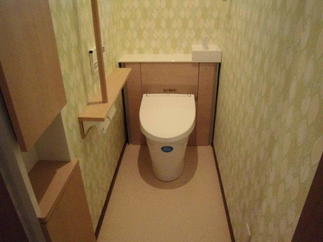 トイレ　アフター(施工後)