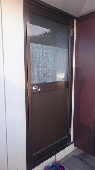 勝手口　施工前