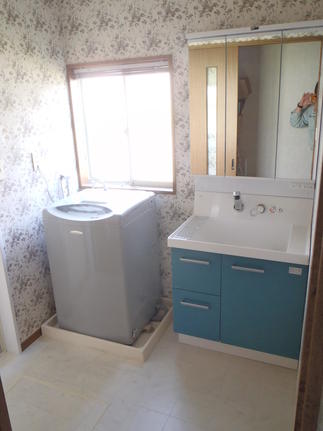 洗面空間リニューアル