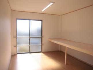 ガレージの上にもう一部屋