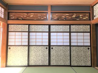 襖紙でこんなに高級感が得られる