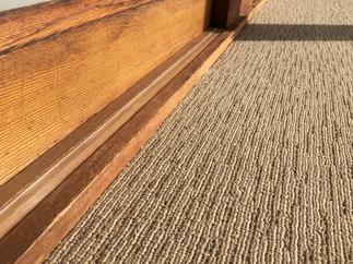 障子の敷居との取り合い