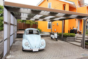 機能美と安心が共存するエクステリア