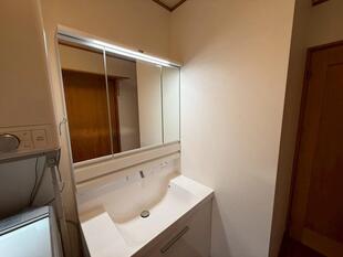 すっきり爽やか洗面リフォーム