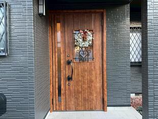 リシェントで快適＆断熱玄関にリフォーム