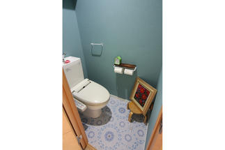 床・壁を貼り変えただけでお気に入りのスポットに。