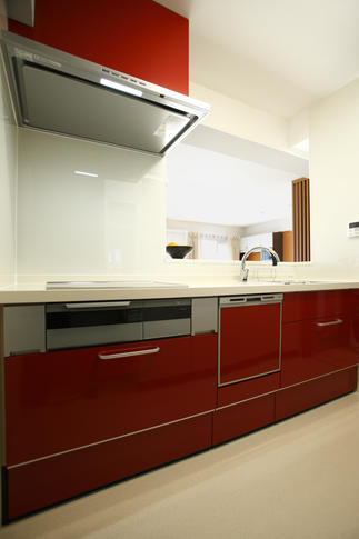 明るく開放的になったキッチン