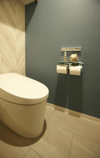 遊びがありながら落ち着くトイレ