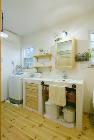 ■オリジナル造作洗面台■