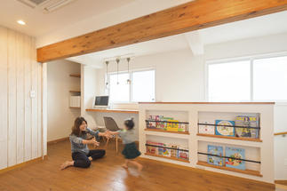 ■2階の各部屋へ繋がる共有スペース■