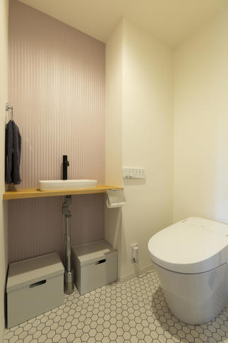 ■奥様の好みを取り入れたトイレ■