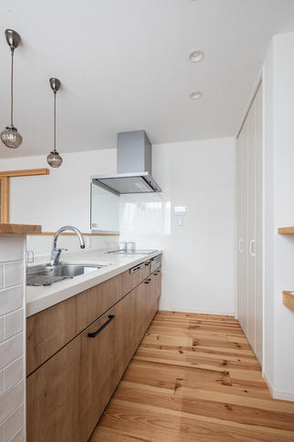 ご希望の対面キッチン