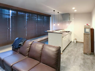 仕事もできる対面キッチン