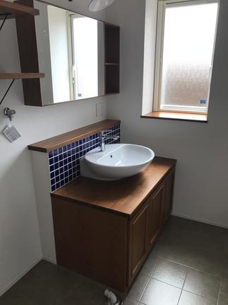 おしゃれな洗面カウンター