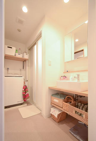 おしゃれな洗面カウンター