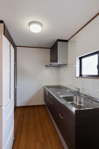 広く明るくなったキッチン