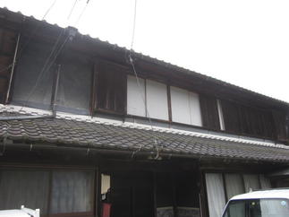 外壁の様子（工事前）