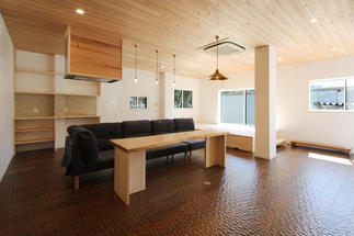 居心地の良いリビングルーム