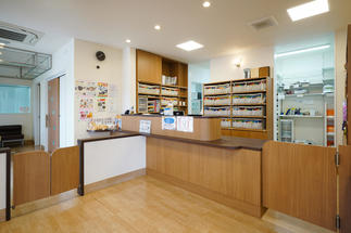 受付カウンター