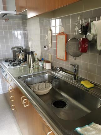 キッチンの換気扇と水栓だけちょこっとリフォーム