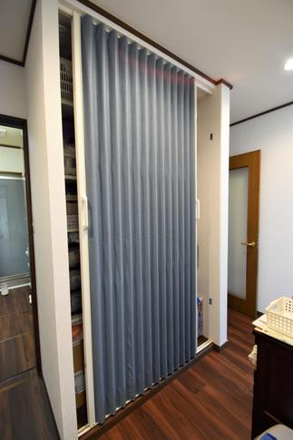 たっぷり収納できる食品庫